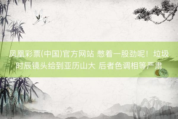 凤凰彩票(中国)官方网站 憋着一股劲呢！垃圾时辰镜头给到亚历山大 后者色调相等严肃